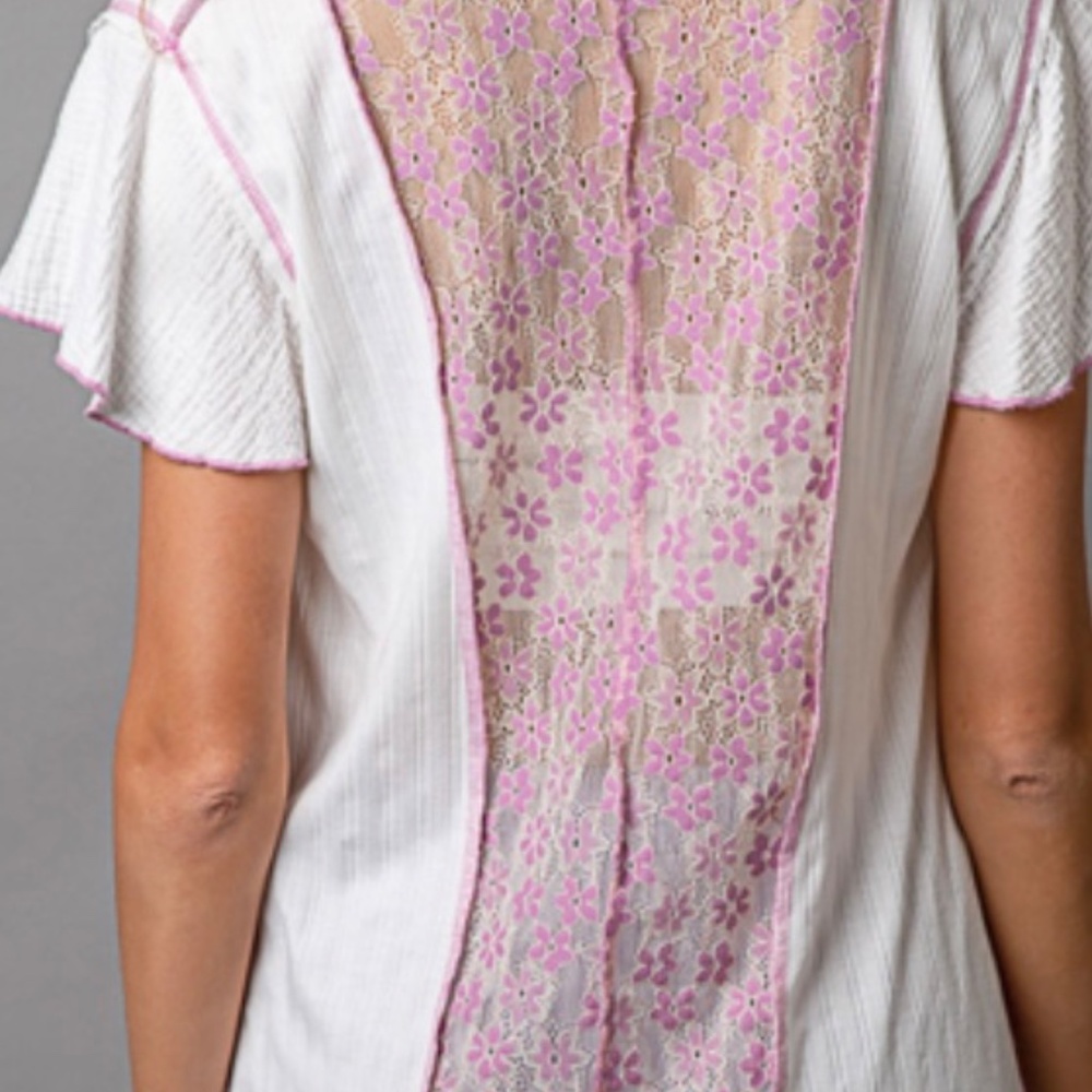 POL BOHO TOP - Picture 2 of 3